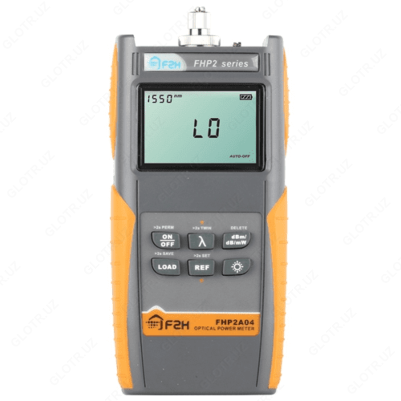 FHP2A04 - optik quvvat o'lchagich -70 dan +10 dBm gacha, 850/1300/1310/1490/1550/1625 nm