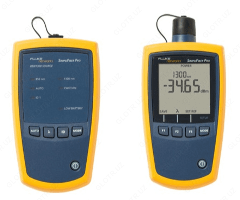 Fluke SimpliFiber Pro optik quvvat o'lchagichi va tolali sinov to'plamlari