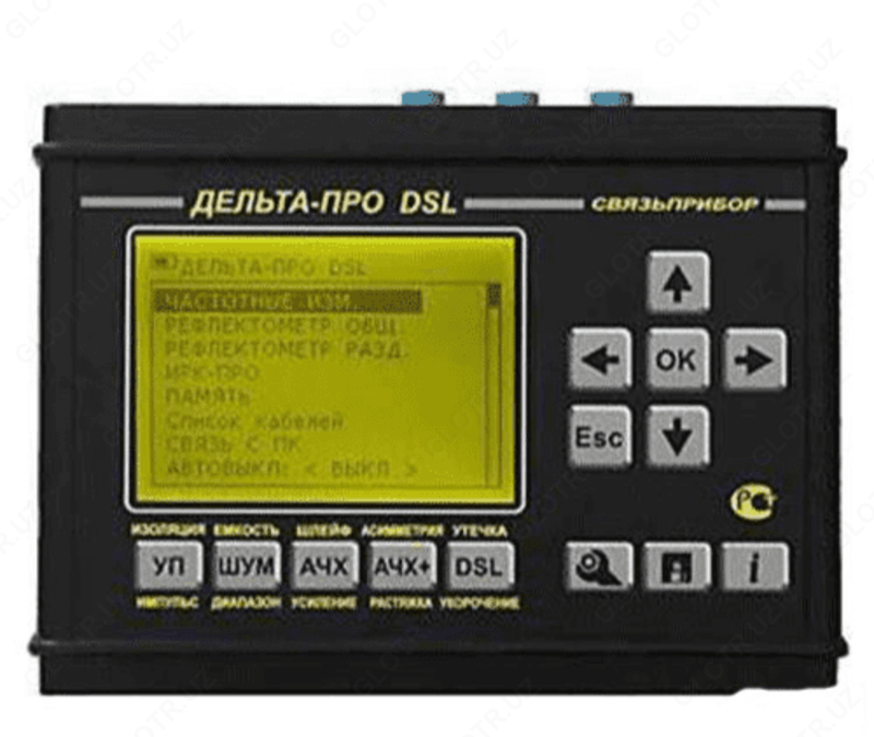 Delta-PRO DSL - ADSL / HDSL magistrallari va ijaraga olingan chiziqlar parametrlari