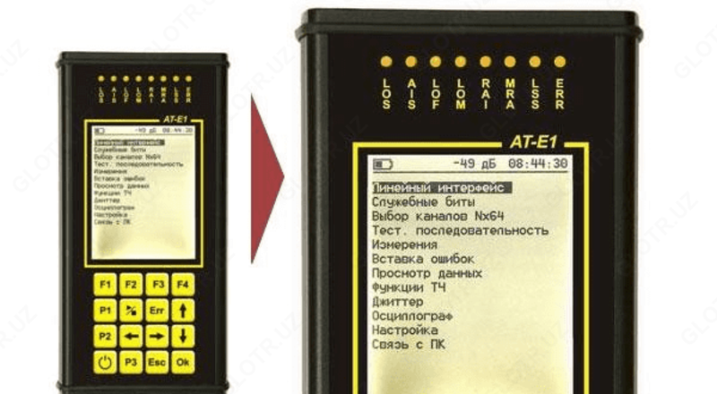 AT-E1 - E1 oqim analizatori