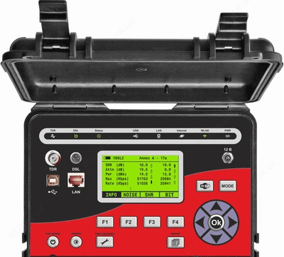 TESTER xDSL - OTDR va WiFi analizatori bilan xDSL analizatori