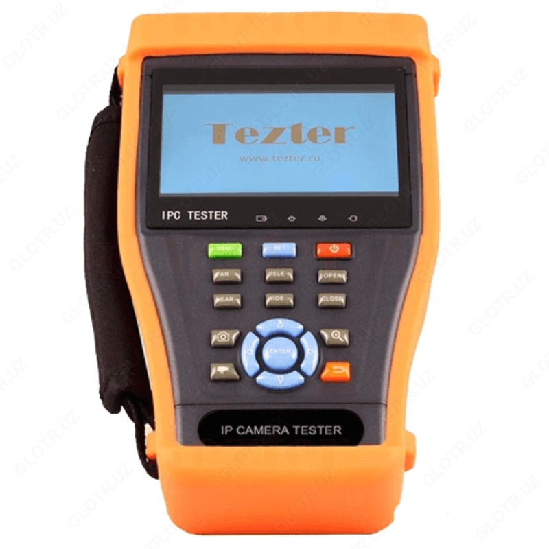 TIP-H-4,3 (2-versiya) - AHD / CVI / TVI / CVBS va IP video tizimlarining universal monitor-sinov qurilmasi