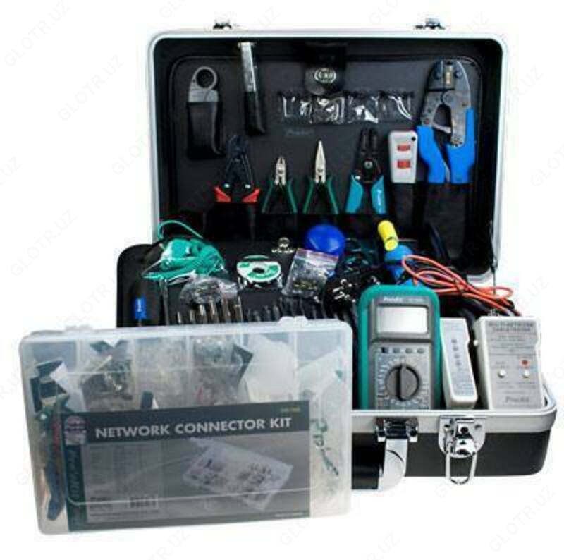 ProsKit 1PK-938B - mahalliy tarmoqlarni o'rnatish uchun vositalar to'plami