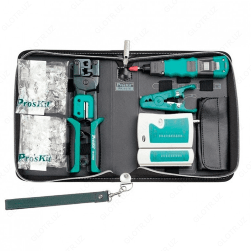 ProsKit PK-4016 - Tarmoqlarga xizmat ko'rsatuvchi vositalar to'plami