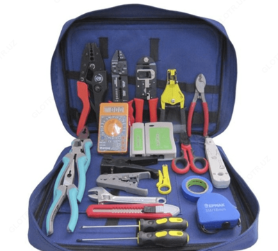 Kompyuter tarmoqlarini o'rnatish va texnik xizmat ko'rsatish vositalari to'plami