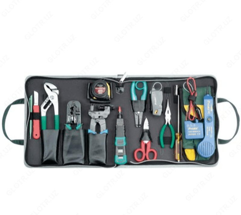 ProsKit PK-2092 — профессиональный набор инструментов для обслуживания LAN