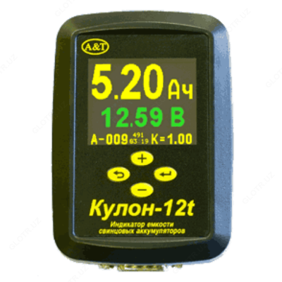 Кулон-12t — индикатор емкости свинцовых аккумуляторов