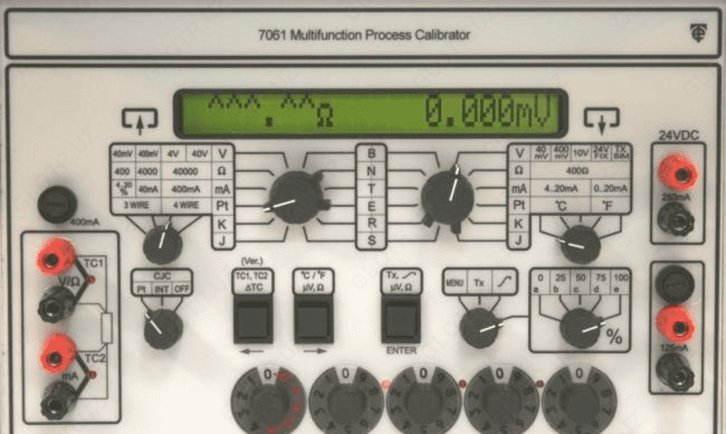 TE7061 — модуль калибратора технологического контроля