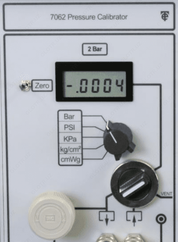 TE7062 - regulyator bilan bosimli kalibrlash moduli (vakuum, 0,2, 2, 5, 10, 20 bar)