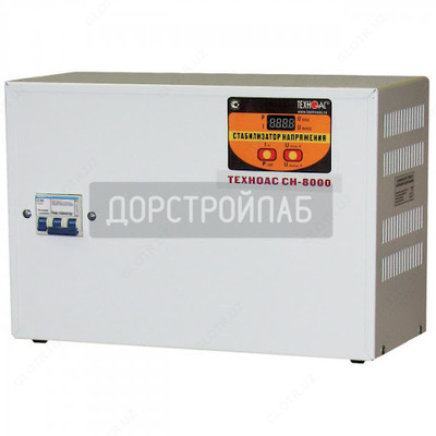 SN 8000/3 - uch fazali o'zgaruvchan voltaj stabilizatori