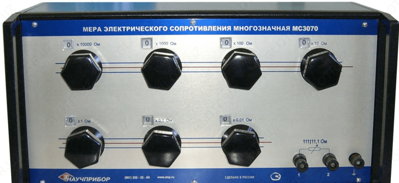MC3070M-2 - to'g'ridan-to'g'ri oqim elektr qarshiligining ko'p qiymatli o'lchovi