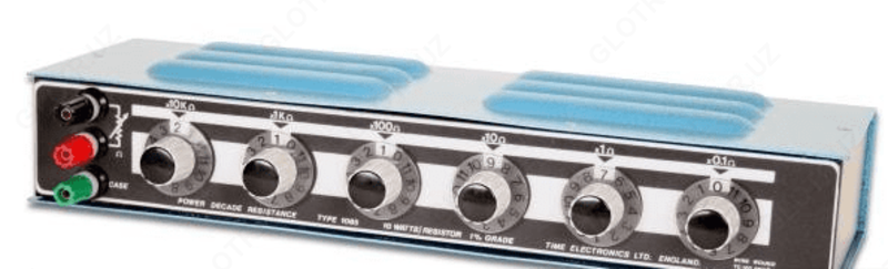 TE1065 — магазин сопротивления выходного сигнала мощностью 10 Вт (0.1 Oм - 100 КОм)