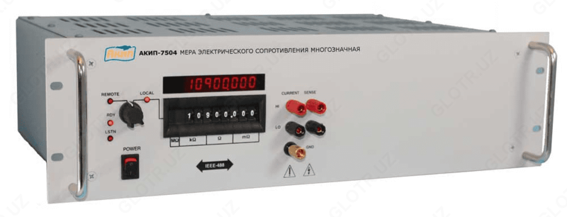 AKIP-7504/2 - elektr qarshilikning ko'p qiymatli o'lchovi