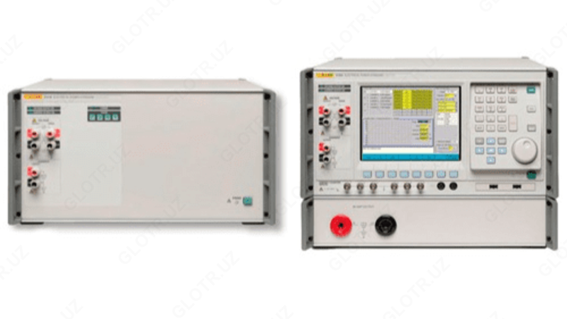 Fluke 6125A — двухфазная система (основной эталон Fluke 6105A и вспомогательный эталон Fluke 6106A)