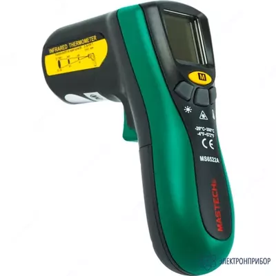 Термометр дистанционный цифровой инфракрасный (пирометр) Mastech MS6522A Только в розницу