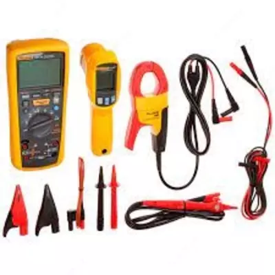 Fluke 1587KIT/62MAX+ FC — комплект мультиметр-мегаомметр c функцией беспроводной связи + токовые клещи + инфракрасный термометр - от 49 569 000 сум / шт.