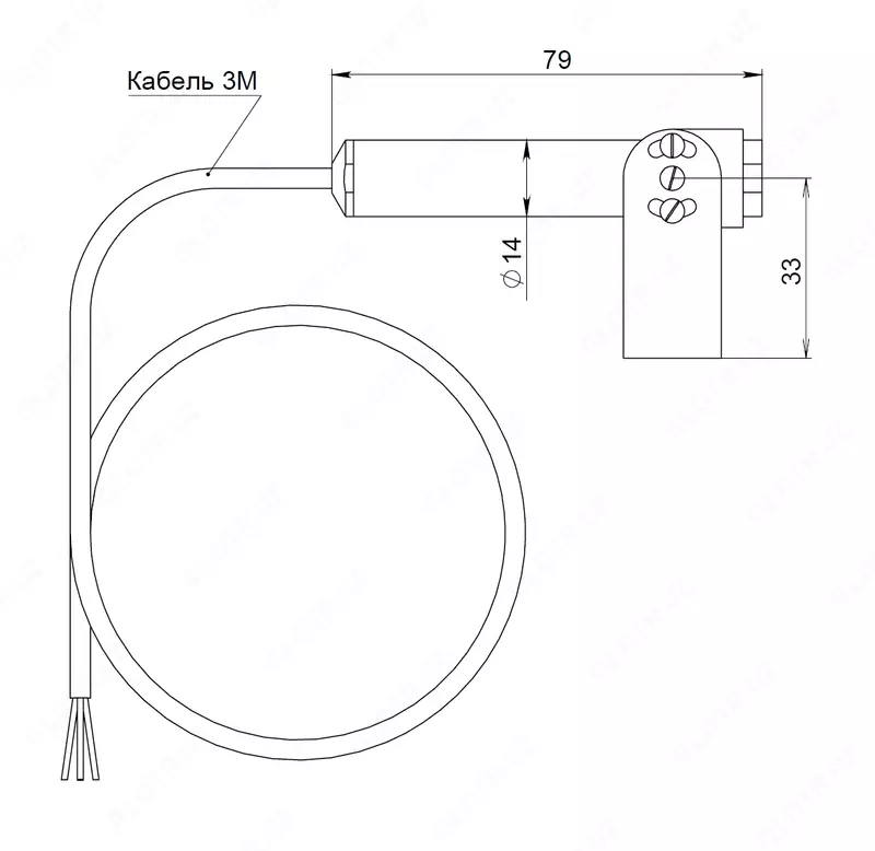 Кельвин ИКС 485-350 (А51) — инфракрасный пирометр