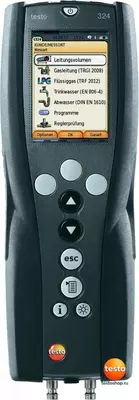 testo 324 профессиональный комплект — система тестирования газовых и гидравлических трубопроводов - от 61 426 000 сум / шт.