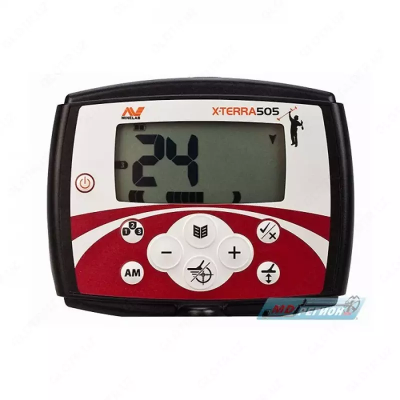 Minelab X-Terra 505 (10,5 M lasan) - metall detektori