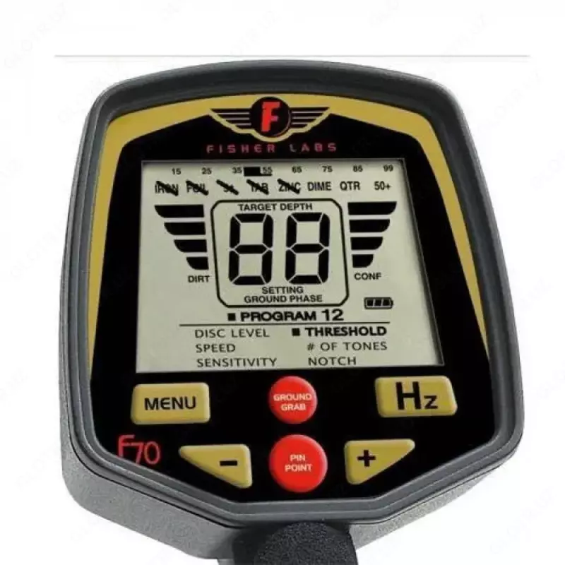 Fisher F70GWP-R - Kengaytirilgan funksiyalar va yuqori unumdorlikka ega metall detektor