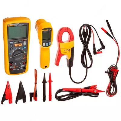 Fluke 1587KIT/62MAX+ FC — комплект мультиметр-мегаомметр c функцией беспроводной связи + токовые клещи + инфракрасный термометр - от 46 653 204 сум / шт.