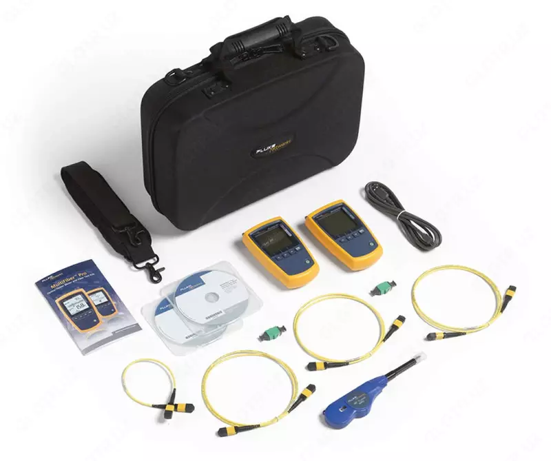 Fluke MFTK-SM1550 1550 µm MultiFiber Pro bir rejimli sinov to‘plami