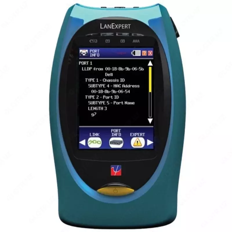 Psiber LanExpert 85M: Twisted Pair va Multimode Optik Fiber (MM) orqali 1 Gbit/s gacha Ethernet tarmoq ishlash tahlilchisi