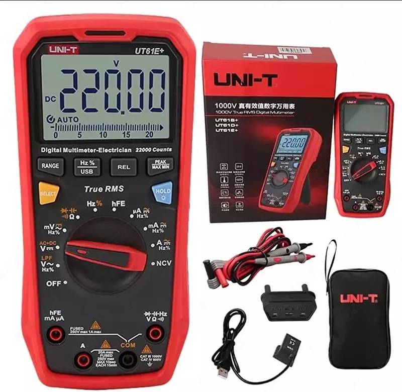 UNI-T UT161E — мультиметр цифровой TRUE RMS