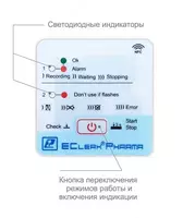 EClerk-Pharma-NFC-A-e — терморегистратор автономный - от 10 сум
