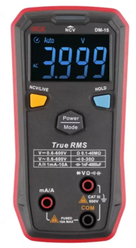 RGK DM-15 — мультиметр цифровой