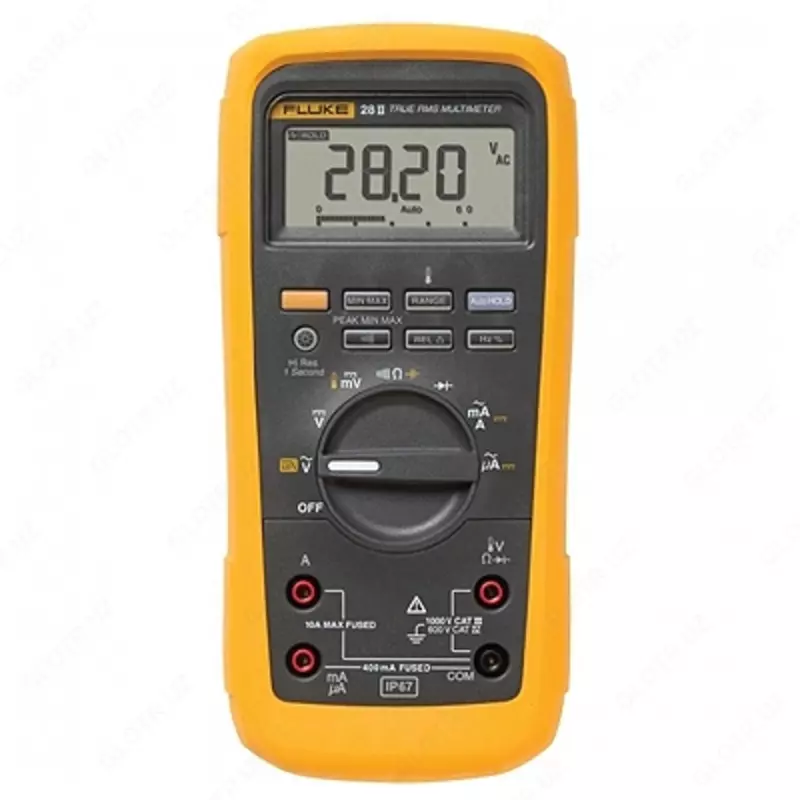 Fluke 28 II — промышленный цифровой мультиметр True-RMS со степенью защиты IP67