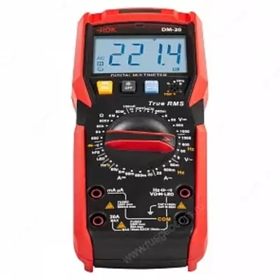 от 11 931 348 сум / шт. RGK DM-50 — мультиметр цифровой