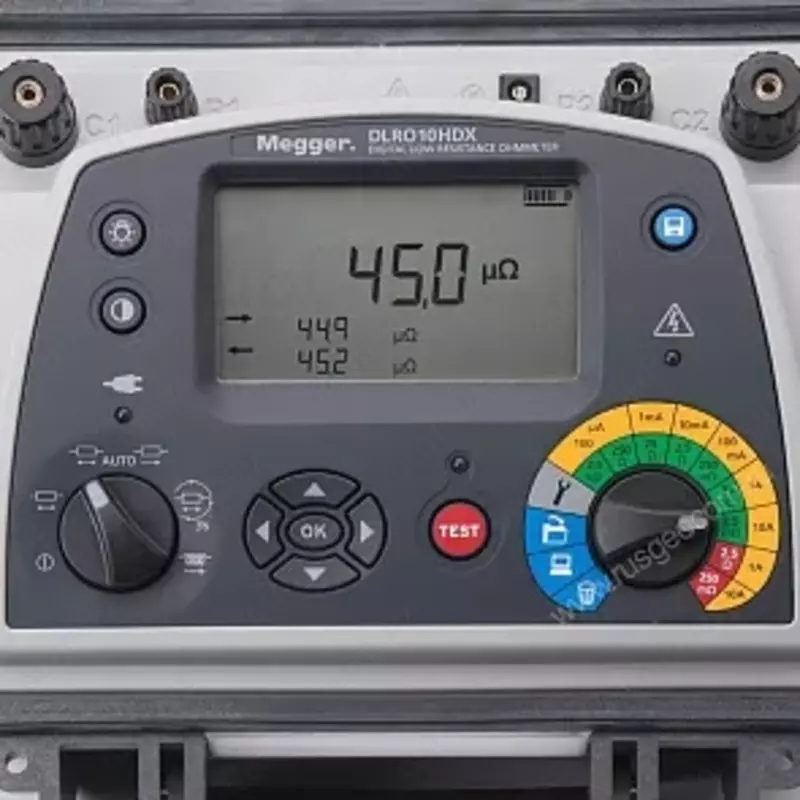 DLRO10HDX — цифровой микроомметр