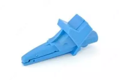 WAKROBU20K02 — зажим "Крокодил" изолированный голубой K02 - от 453 560 сум / шт.