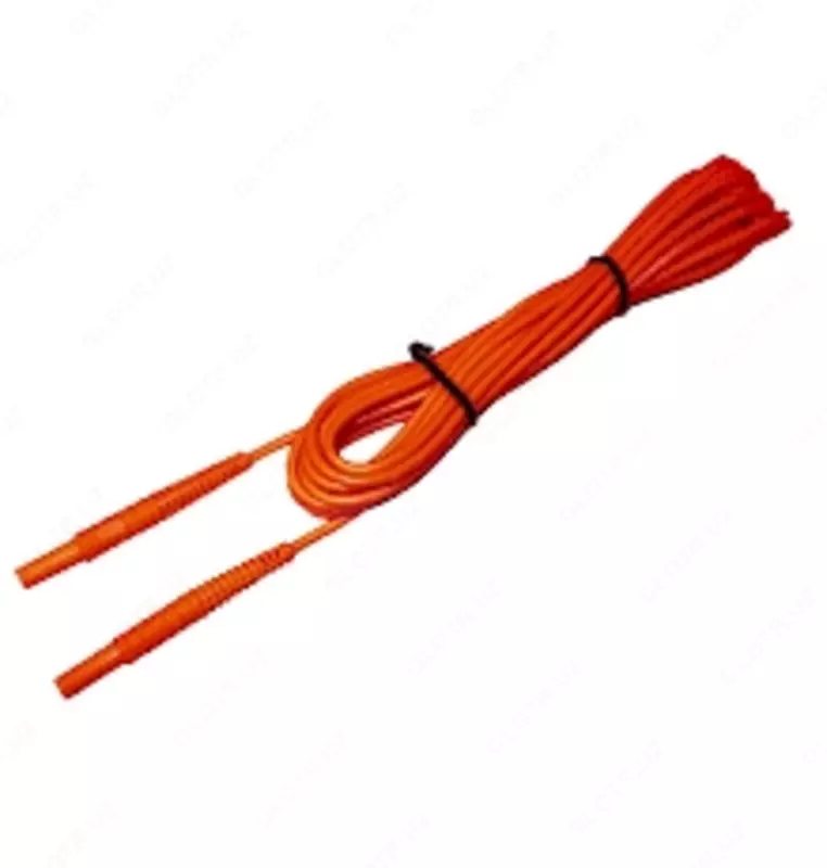 WAPRZ005REBB — провод измерительный 5м с разъемами "банан" красный