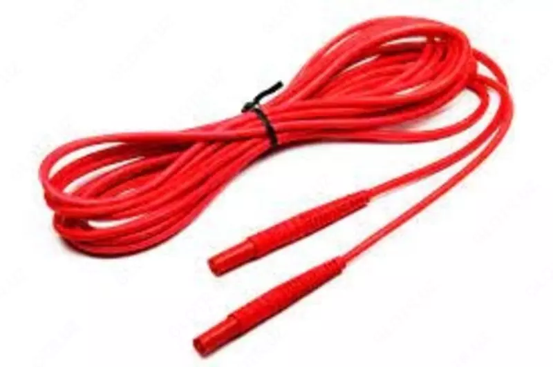 WAPRZ005REBB — провод измерительный 5м с разъемами "банан" красный