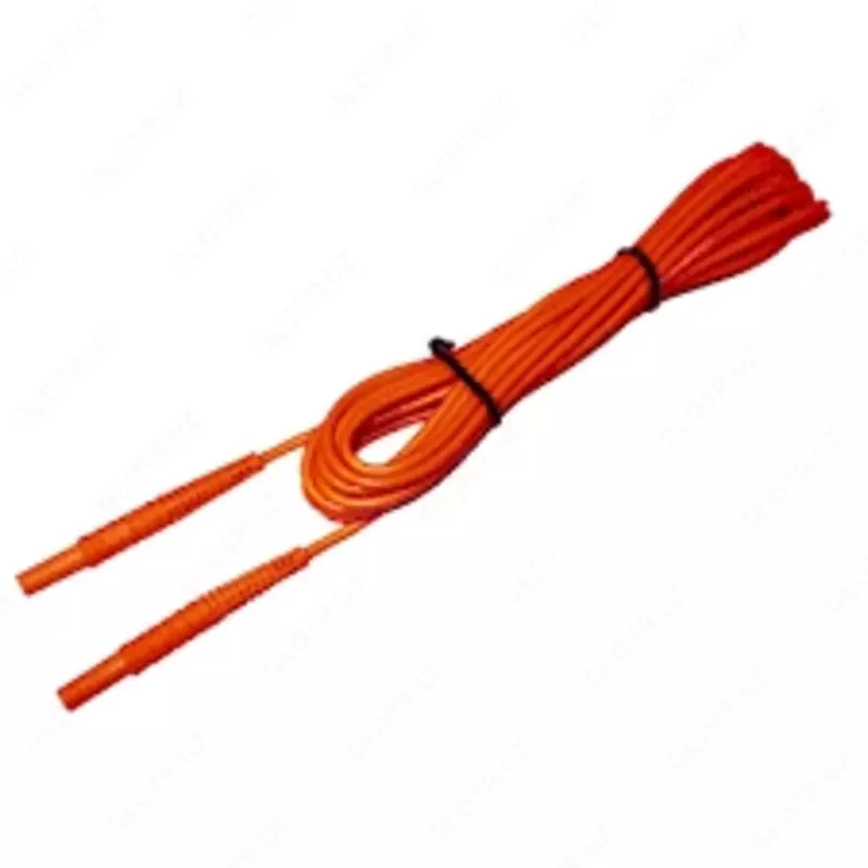 WAPRZ003REBB10K — провод измерительный 3м с разъемами "банан" 10кВ красный