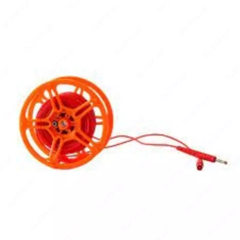 WAPRZ025REBBSZ - qizil banan ulagichlari bo'lgan g'altakda 25 m o'lchash simi