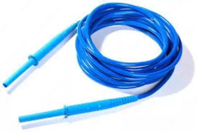 WAPRZ010BUBB10K - 10kV ko'k bananli vilkalar bilan 10m o'lchash simi