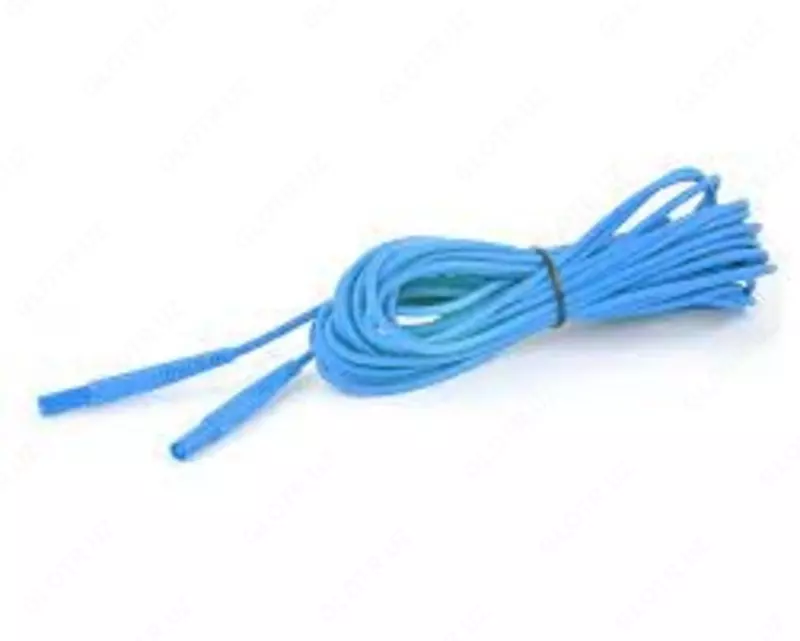 WAPRZ010BUBB10K - 10kV ko'k bananli vilkalar bilan 10m o'lchash simi