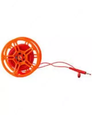 WAPRZ010REBB10K - 10kV qizil bananli vilkalar bilan 10m o'lchash simi