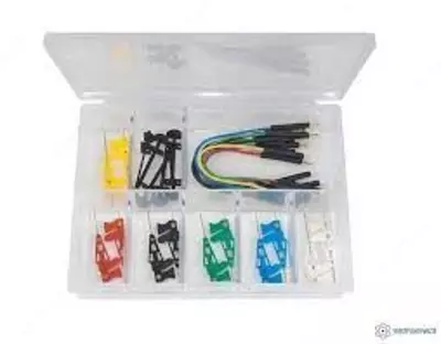 6800-12 - plastik qutidagi simli mikroqisqichlar to'plami