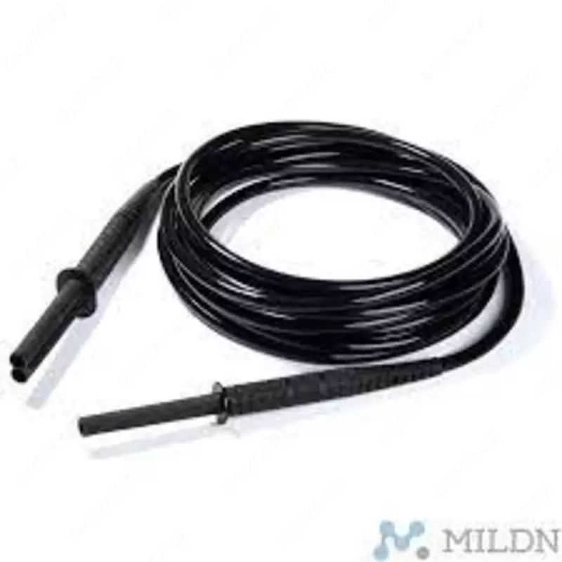 WAPRZ005BLBBE10K — провод измерительный 5м экранированный с разъемами "банан" 10кВ черный