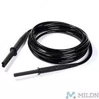 WAPRZ005BLBBE10K — провод измерительный 5м экранированный с разъемами "банан" 10кВ черный - от 5 696 496 сум