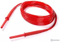 WAPRZ005REBB10K  - 10kV qizil bananli vilkalar bilan 5m o'lchash simi