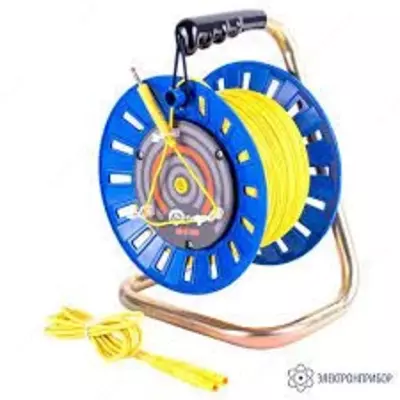 WAPRZ075YEBBSZ - sariq banan vilkalari bo'lgan g'altakdagi 75 m o'lchov simi