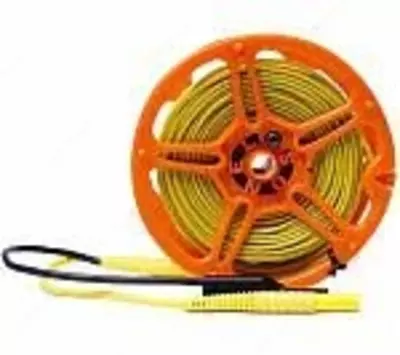 WAPRZ075YEBBSZ - sariq banan vilkalari bo'lgan g'altakdagi 75 m o'lchov simi