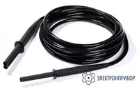 WAPRZ003BLBBE10K — провод измерительный 3м экранированный с разъемами "банан" 10кВ черный