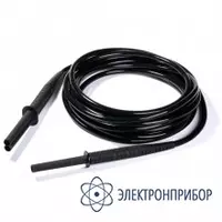 8м экранированный с разъемами "банан" 10кВ черный