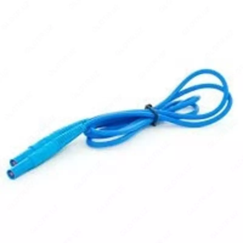 WAPRZ010BUBBU1 - nominal kuchlanishi 1 kV gacha, ko'k rang va U1 identifikatoriga ega 10 metrli banan sinov simi.